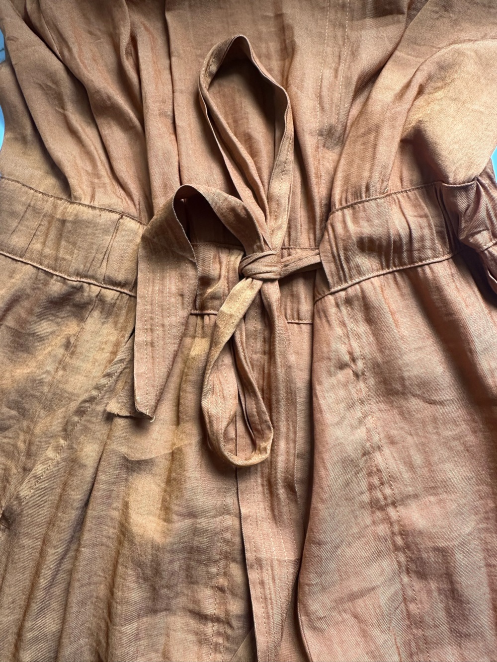 Banana Republic terracotta rust jumpsuit small - Picture 5 of 5